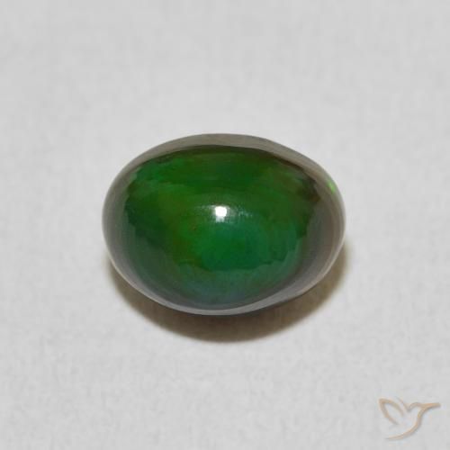 1.23ct Natürlicher Mehrfarbig Opal, Oval, Lichtundurchlässig, Photo A