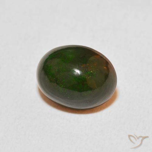 9,17 ctw natürlicher Mehrfarbig Opal, Oval, Lichtundurchlässig