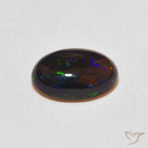 9,17 ctw natürlicher Mehrfarbig Opal, Oval, Lichtundurchlässig
