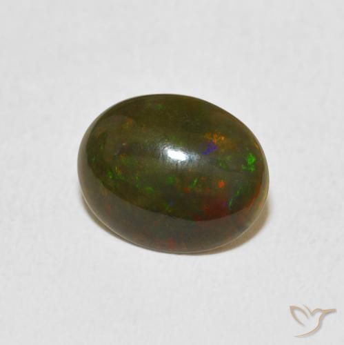9,17 ctw natürlicher Mehrfarbig Opal, Oval, Lichtundurchlässig