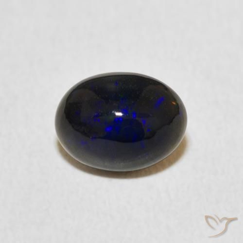 0.82ct Natürlicher Mehrfarbig Opal, Oval, Lichtundurchlässig
