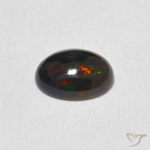 9,17 ctw natürlicher Mehrfarbig Opal, Oval, Lichtundurchlässig