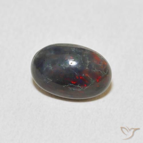 9,17 ctw natürlicher Mehrfarbig Opal, Oval, Lichtundurchlässig