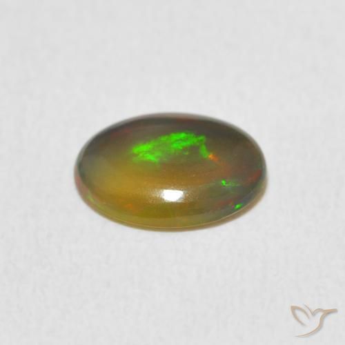 9,17 ctw natürlicher Mehrfarbig Opal, Oval, Lichtundurchlässig