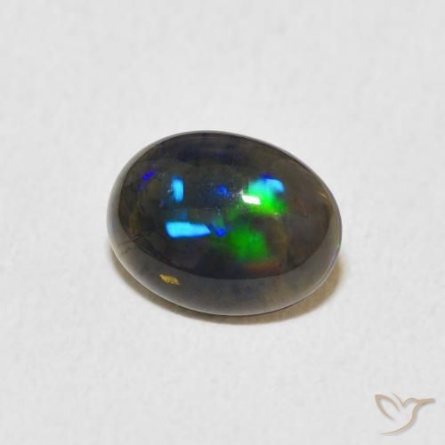 9,17 ctw natürlicher Mehrfarbig Opal, Oval, Lichtundurchlässig