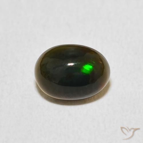 0.73ct Natürlicher Mehrfarbig Opal, Oval, Lichtundurchlässig, Photo A