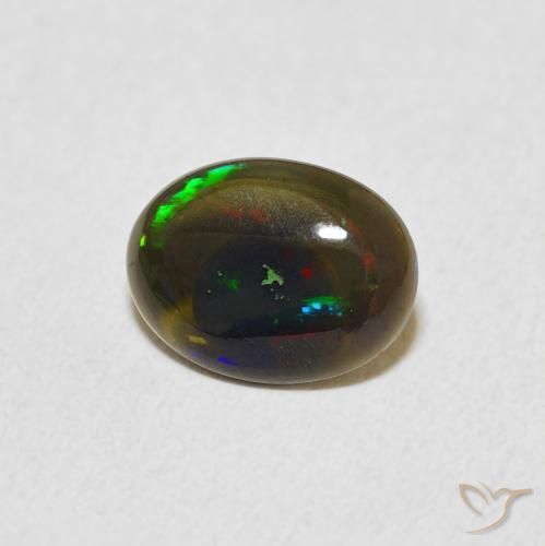 9,17 ctw natürlicher Mehrfarbig Opal, Oval, Lichtundurchlässig