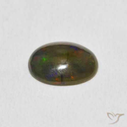 9,17 ctw natürlicher Mehrfarbig Opal, Oval, Lichtundurchlässig