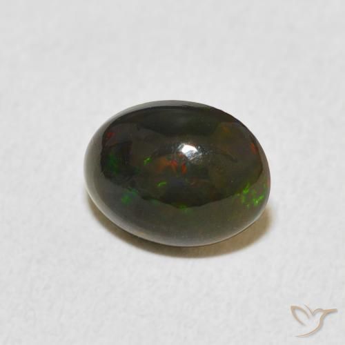 9,17 ctw natürlicher Mehrfarbig Opal, Oval, Lichtundurchlässig