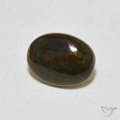 9,17 ctw natürlicher Mehrfarbig Opal, Oval, Lichtundurchlässig