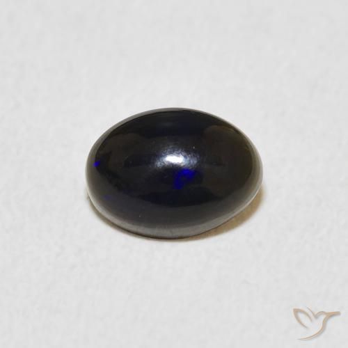 0.48ct Natürlicher Mehrfarbig Opal, Oval, Lichtundurchlässig