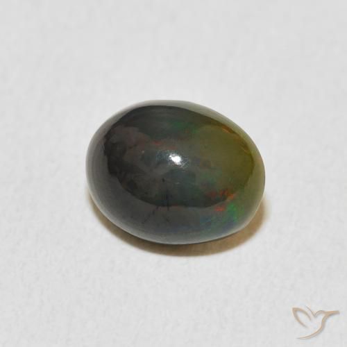 9,17 ctw natürlicher Mehrfarbig Opal, Oval, Lichtundurchlässig