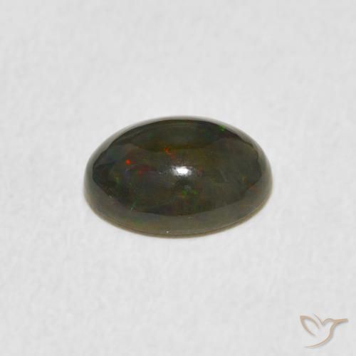9,17 ctw natürlicher Mehrfarbig Opal, Oval, Lichtundurchlässig