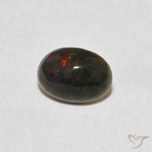 9,17 ctw natürlicher Mehrfarbig Opal, Oval, Lichtundurchlässig