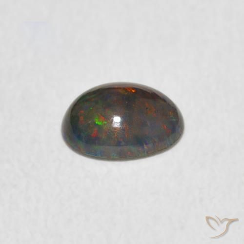 9,17 ctw natürlicher Mehrfarbig Opal, Oval, Lichtundurchlässig