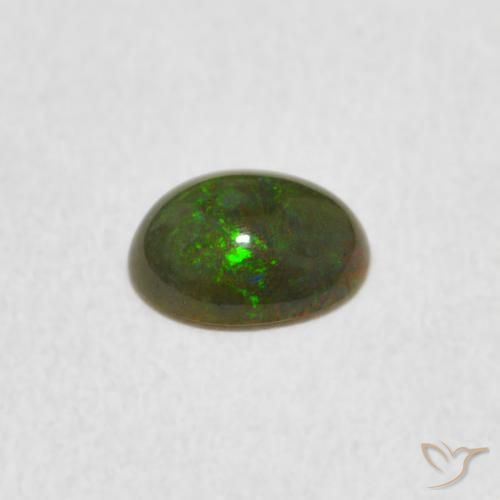 9,17 ctw natürlicher Mehrfarbig Opal, Oval, Lichtundurchlässig