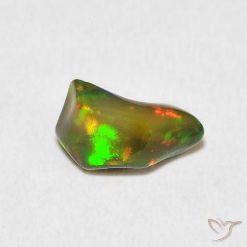 1.28ct Natürlicher Mehrfarbig Opal, Fantasie, Lichtundurchlässig