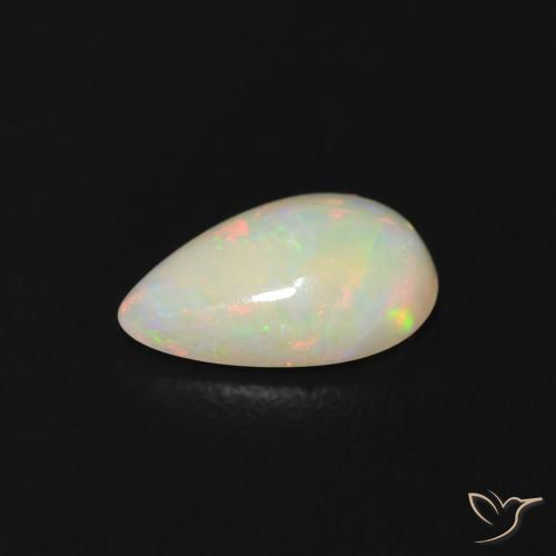 9,17 ctw natürlicher Mehrfarbig Opal, Birnenform, Transparent