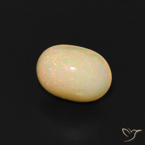 9,17 ctw natürlicher Mehrfarbig Opal, Oval, Transparent