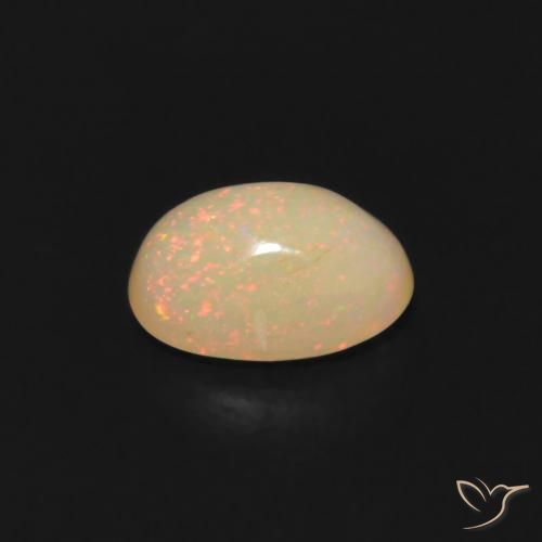 9,17 ctw natürlicher Mehrfarbig Opal, Oval, Transparent