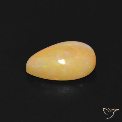 9,17 ctw natürlicher Mehrfarbig Opal, Birnenform, Transparent