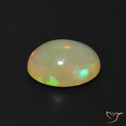 9,17 ctw natürlicher Mehrfarbig Opal, Oval, Transparent