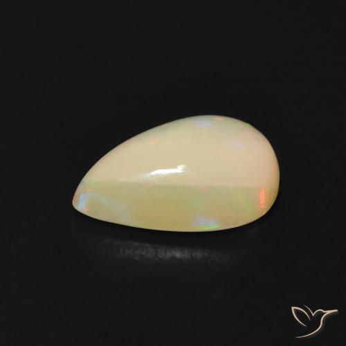 9,17 ctw natürlicher Mehrfarbig Opal, Birnenform, Transparent
