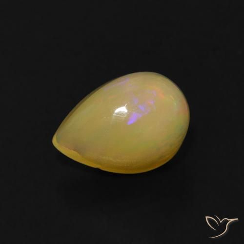 9,17 ctw natürlicher Mehrfarbig Opal, Birnenform, Transparent