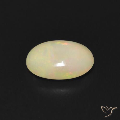9,17 ctw natürlicher Mehrfarbig Opal, Oval, Transparent
