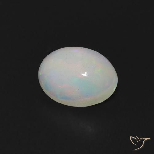 9,17 ctw natürlicher Mehrfarbig Opal, Oval, Transparent