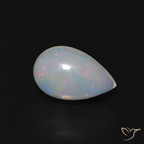 9,17 ctw natürlicher Mehrfarbig Opal, Birnenform, Transparent