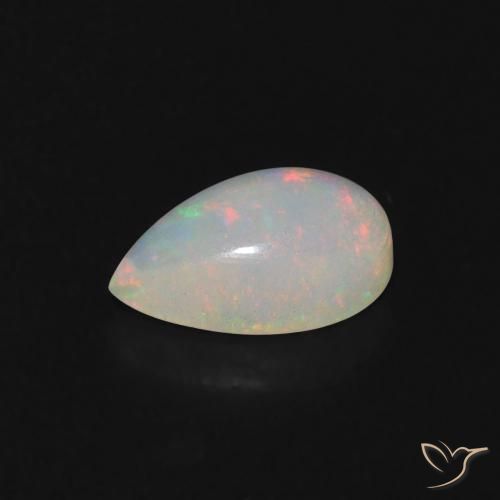 9,17 ctw natürlicher Mehrfarbig Opal, Birnenform, Transparent