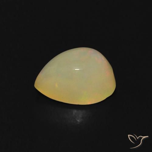 9,17 ctw natürlicher Mehrfarbig Opal, Birnenform, Transparent