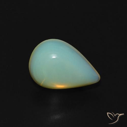 9,17 ctw natürlicher Mehrfarbig Opal, Birnenform, Transparent