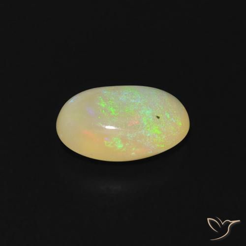 9,17 ctw natürlicher Mehrfarbig Opal, Oval, Transparent