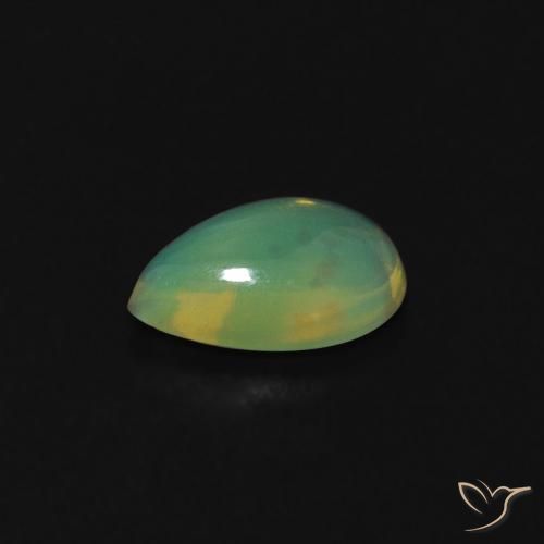9,17 ctw natürlicher Mehrfarbig Opal, Birnenform, Transparent