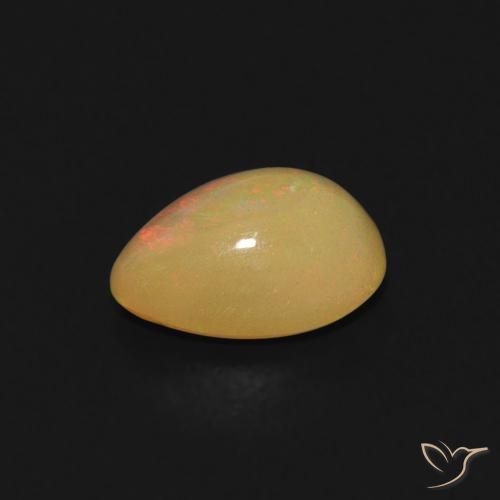 9,17 ctw natürlicher Mehrfarbig Opal, Birnenform, Transparent