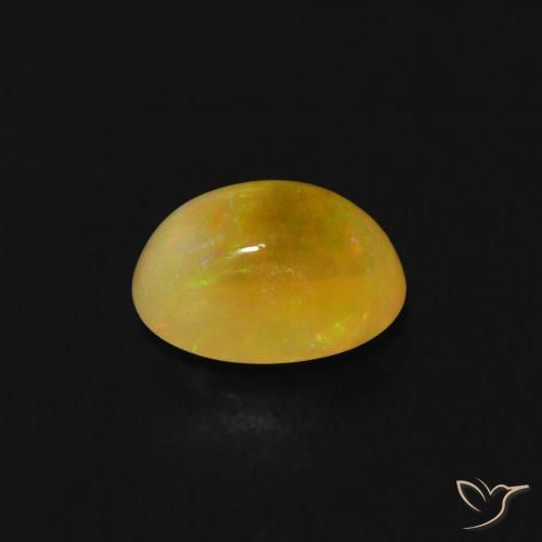 9,17 ctw natürlicher Mehrfarbig Opal, Oval, Transparent