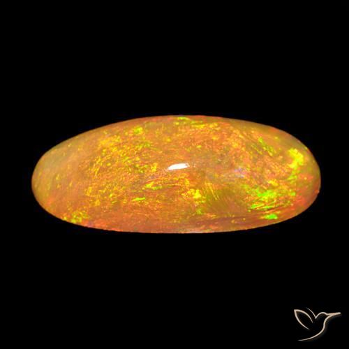 9,17 ctw natürlicher Mehrfarbig Opal, Oval, Lichtundurchlässig