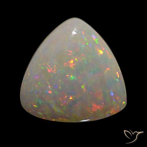 10.82ct Mehrfarbig Opal Edelsteine, Trillion, Lichtundurchlässig