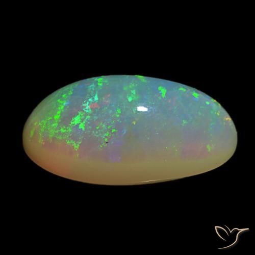 9,17 ctw natürlicher Mehrfarbig Opal, Oval Schliff, Transparent