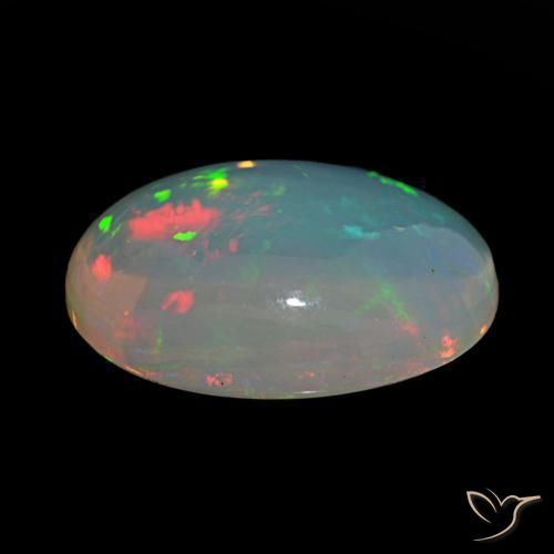 9,17 ctw natürlicher Mehrfarbig Opal, Oval Schliff, Transparent