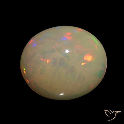 15.13ct Mehrfarbig Opal, Oval, Lichtundurchlässig