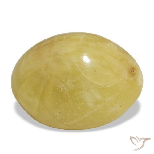 14,38 ctw natürlicher goldener Opal, Oval Schliff, Lichtundurchlässig