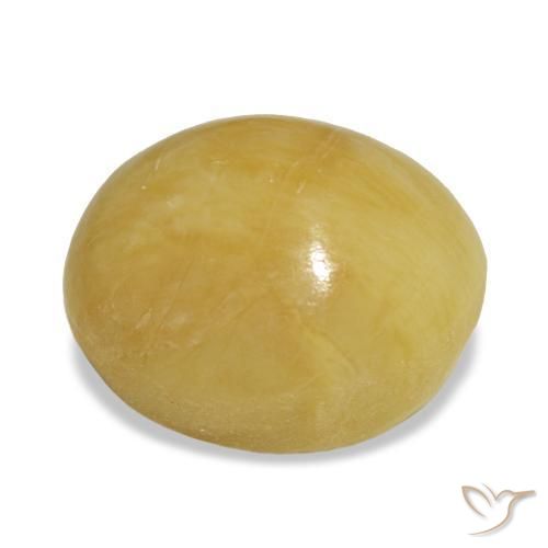 4,42 ctw natürlicher goldener Opal, Oval Schliff, Lichtundurchlässig