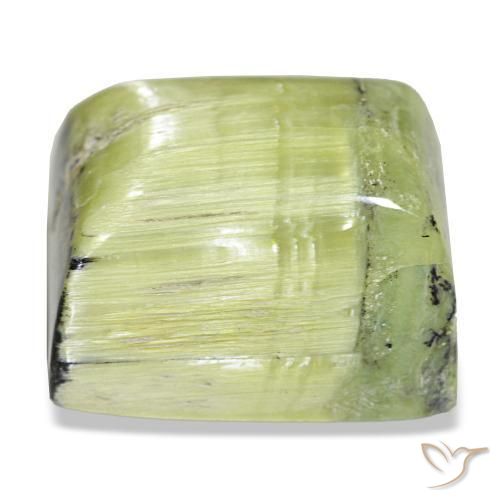 28,65 ctw natürlicher grüner Opal, Baguette, Lichtundurchlässig