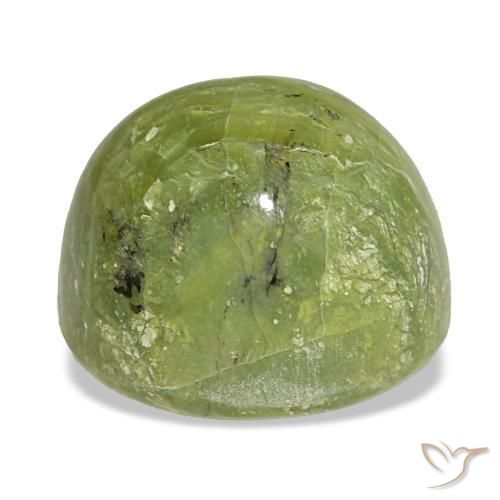 8,68 ctw natürlicher grüner Opal, Kissenschliff, Lichtundurchlässig