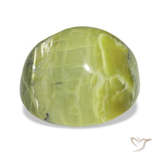 10,64 ctw natürlicher grüner Opal, Kissenschliff, Lichtundurchlässig