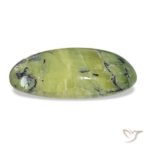 15,49 ctw natürlicher grüner Opal, Oval Schliff, Lichtundurchlässig