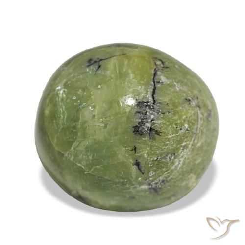 4,99 ctw natürlicher grüner Opal, Oval Schliff, Lichtundurchlässig